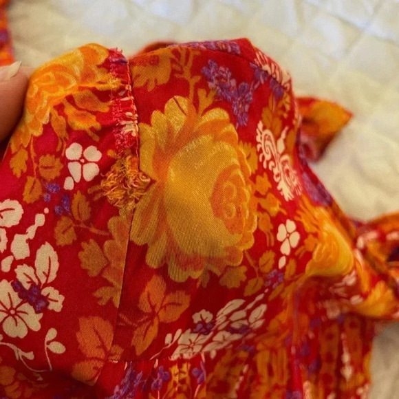 Anthropologie Abel the brand floral tiered maxi dress - Picture 7 of 7